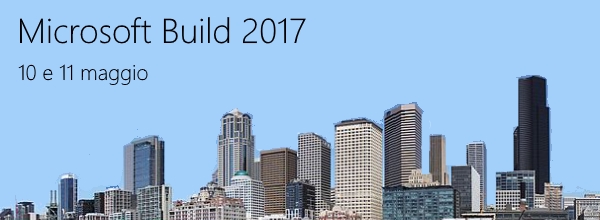 anche oggi dalle 17 #MSBuild live da Seattle https://aspit.co/Build2017